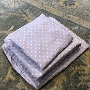Toddler sheet set